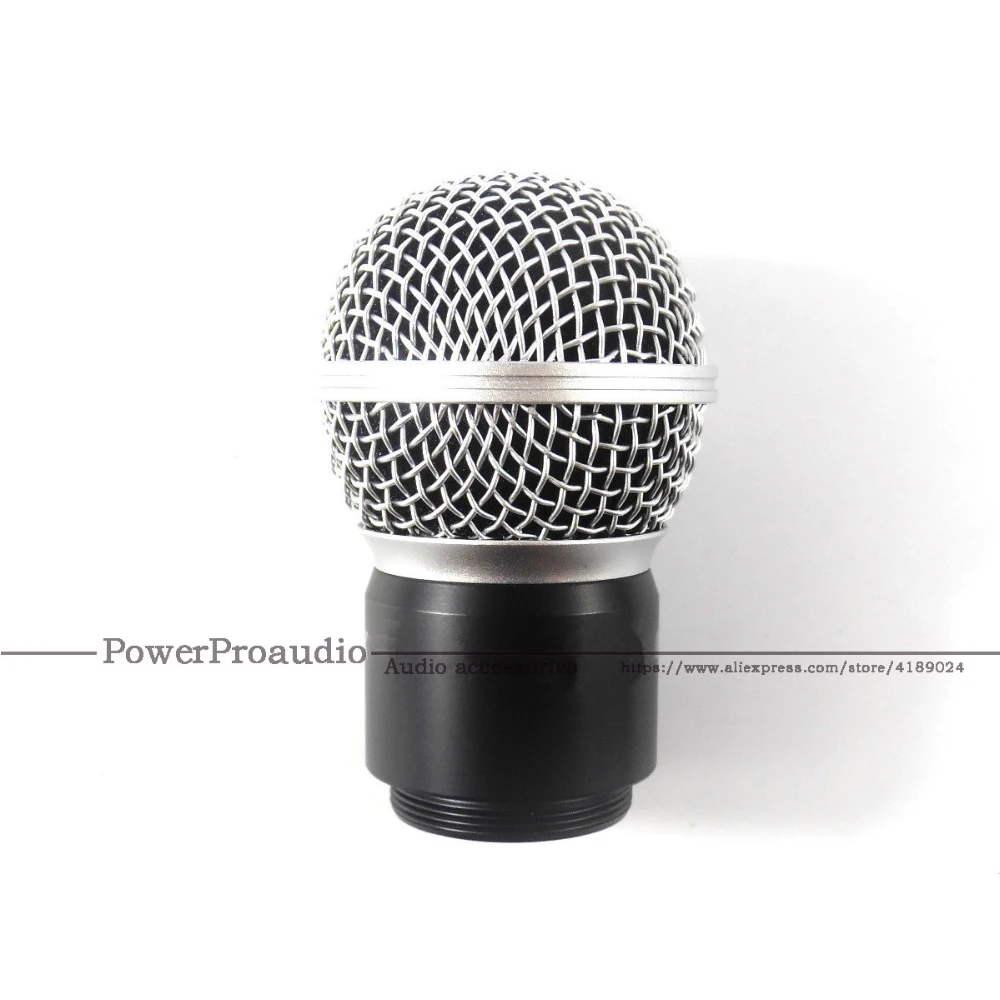 

New Replacement Ball Head Mesh Microphone Grille with capsule for Shure SM58