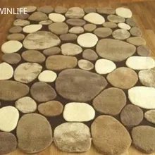 WINLIFE простой Каменный Ковер на заказ, современные ковры для гостиной/зала/спальни/Кабинета/журнального столика, напольный ковер