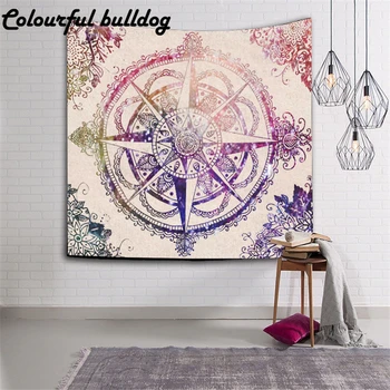 

Indian Bohemian Mandala Tapestry Geometric Wall Hanging Sandy Beach Picnic Rug Blanket Camping Tent Travel Mattress Sleeping Pad