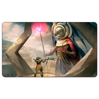 

Trial of Zeal Amonkhet Art 60x35 Magic Playmat Trial of Zeal Amonkhe Magic Playmat for Board Game Playmates