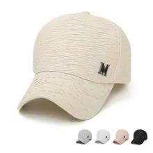 Новая брендовая Кепка Snapback s Женская Повседневная бейсболка хип-хоп шляпа морщин дизайн твердые крышки шляпы летняя крутая Солнцезащитная шляпа Мода