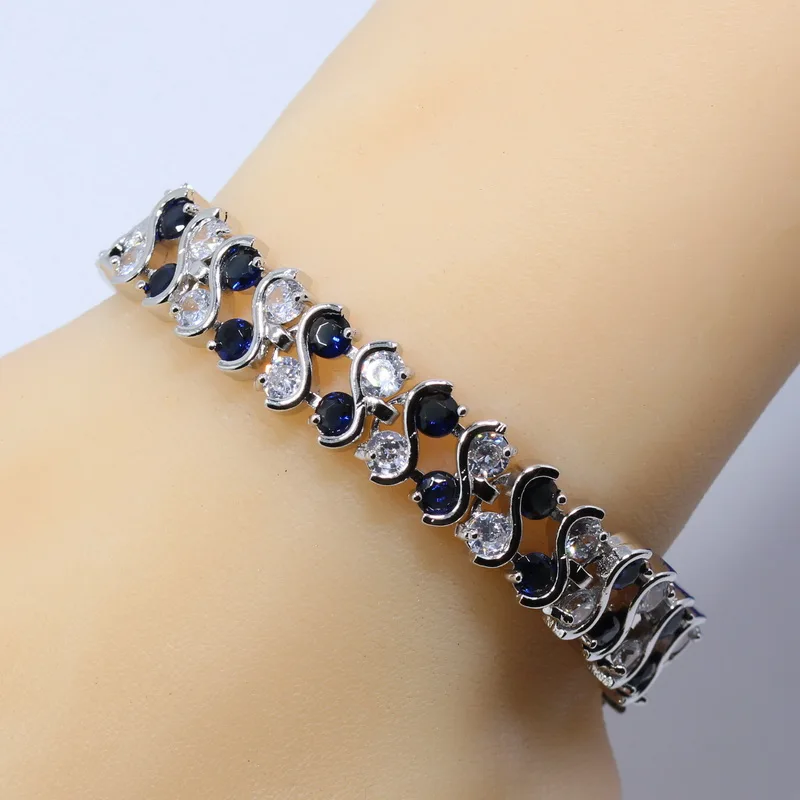 Buy 925 Silver Hidden Safety Clasp Chain Link Bracelet
