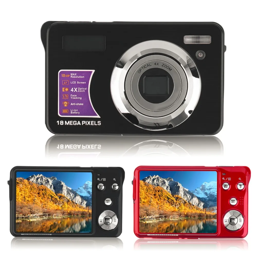 Горячая Распродажа 18MP 2 7 &quotTFT LCD Цифровая видеокамера DV 4X Digital Zoom HD 1280x720 N15L|lcd