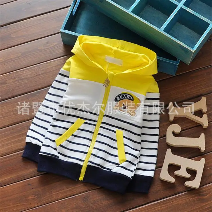 

2019 spring new children's clothing children's hooded sweater cardigan boys cartoon Sweatshirts Outwear Coats Hoodies