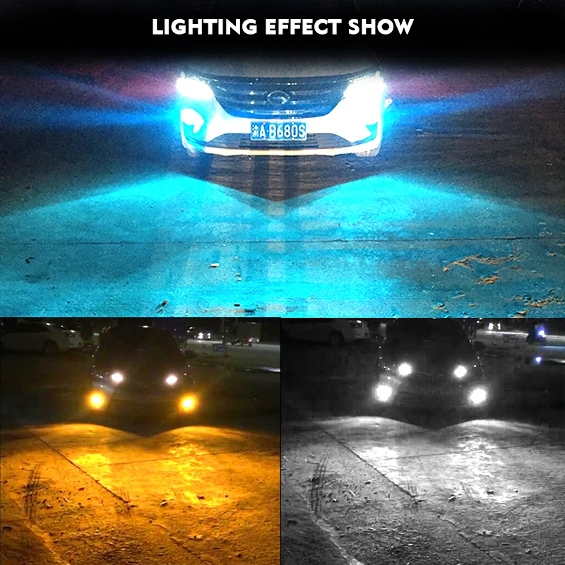 CNSUNNYLIGHT-H11-H8-LED-Car-Bulbs-Fog-Light-9005-HB3-9006-HB4-2400Lm-6000K-White-3000K-Yellow-H9-H16-High-Power-Auto-DRL-Foglamp-(10)
