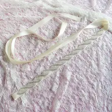 AYiCuthia женский серебряный хрустальный свадебный пояс, лента тонкий свадебный пояс Стразы ленты свадебный пояс для женщин платья Y18