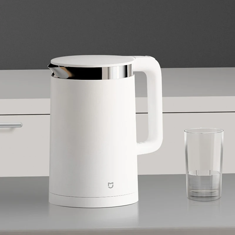 Xiaomi электрические чайники Mijia смарт чайник 1.5L Управление по мобильному телефону