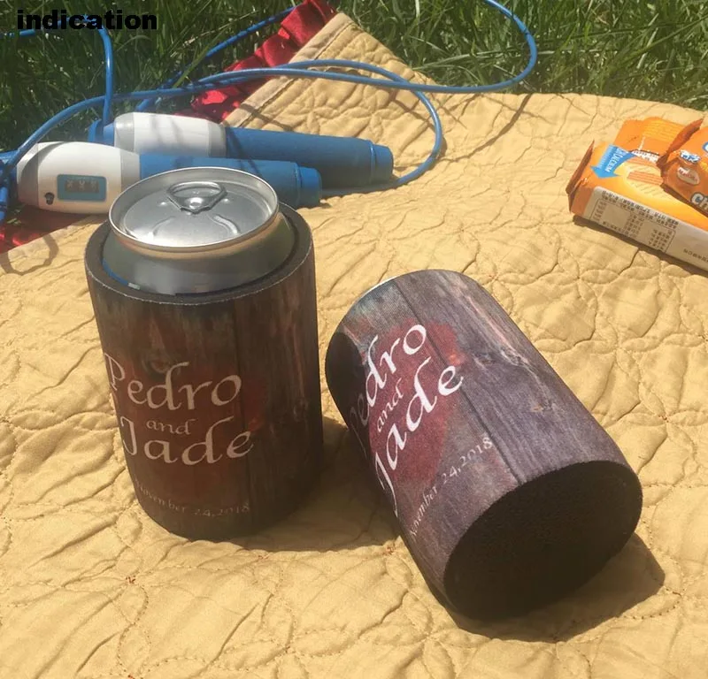 150pcs/lot Promotional Custom Stubby Holders Can Coolers for Dye