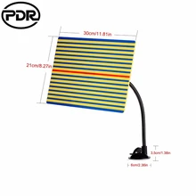 PDR Ammaccatura Auto Strumento di Riparazione Filo di Bordo Riflettore Dent Strumenti di Riparazione Paintless Dent Rimozione di Controllo Linea di Bordo Riflettore Set