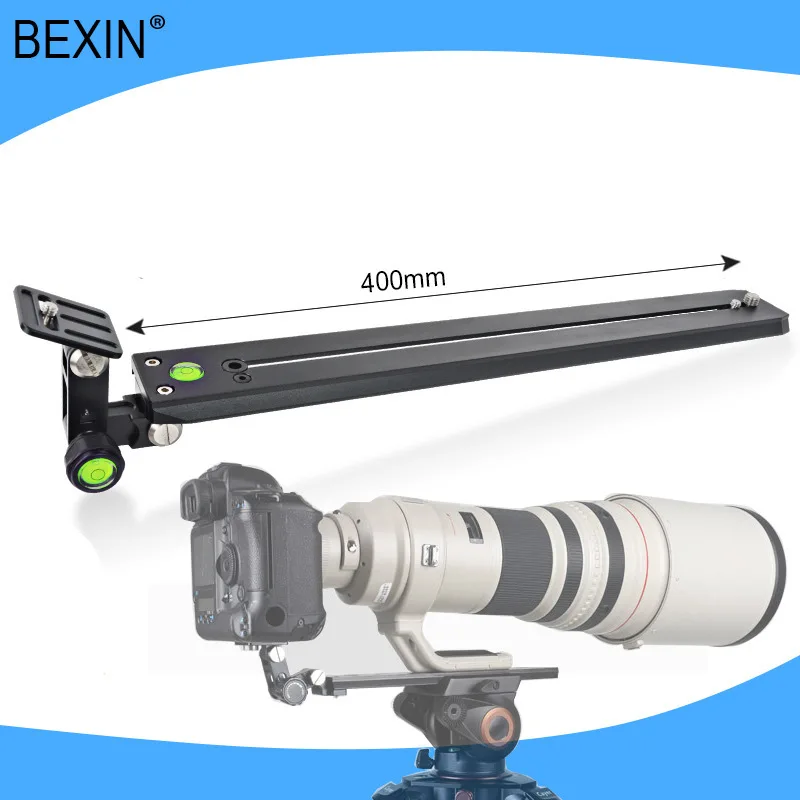 Телефото зум кронштейн для объектива с длинным фокусом объектив камера Поддержка с 400 мм линзами для 1/" 3/8" камера винт для manfrotto стенд