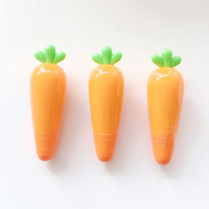

Cute Kawaii Carrot Press Type Correction Tape For Kids Gift School Supplies Materials Korean Stationery Novelty Wholesale Item