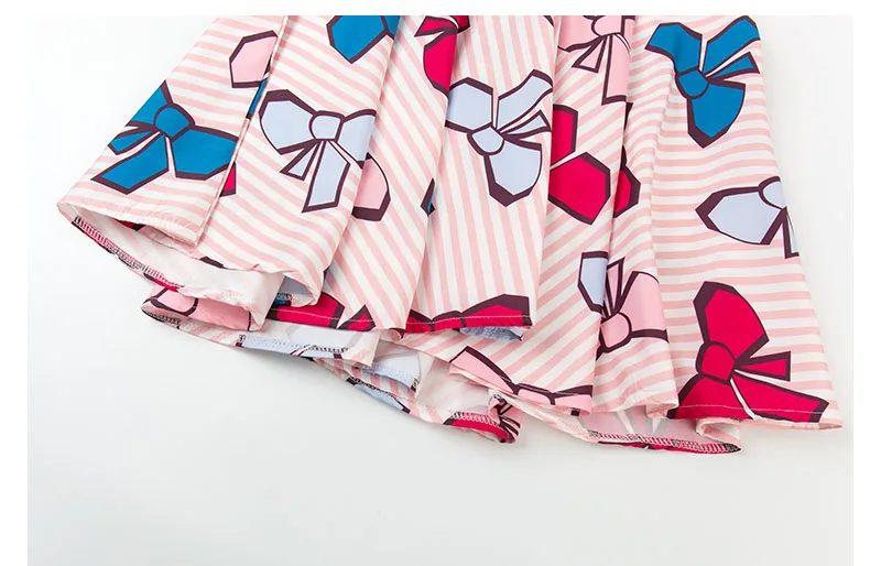 baby girl summer dress 2018 with bow pink blue print teenage children dresses girls 6 sleeveless kids party dresses for girls 4 5 6 7 8 9 10 11 12 13 14 15 years big little baby girl summer dress 2018 princess dress children (13)