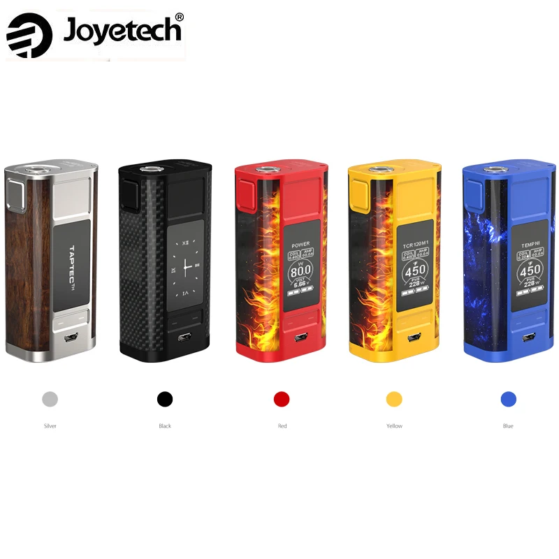 Original Joyetech Cuboid TAP Mod Box Vape 228W Support ProCore Aries Tank 4ML Electronic Cigarettes Mod Vaper ravage 230