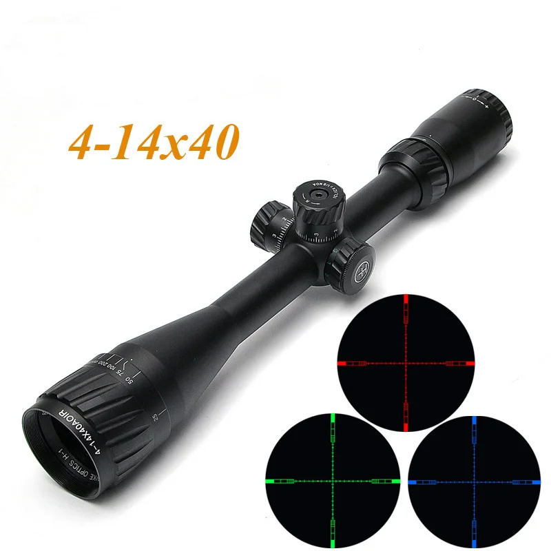 

HAVVKE 4-14X40 AOIR Hunting Scopes Tactical Optical Riflescope Hawke 1/2 Mil Dot Reticle Sight For Airgun Air Rifle