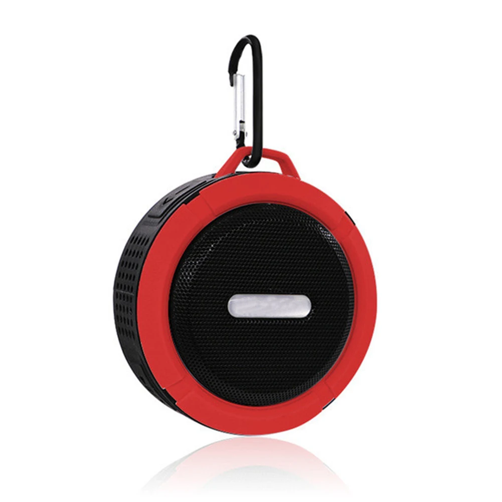 Мини беспроводной Bluetooth Портативный Открытый велосипед Водонепроницаемый Динамик для iPhone samsung смартфон - Цвет: Red
