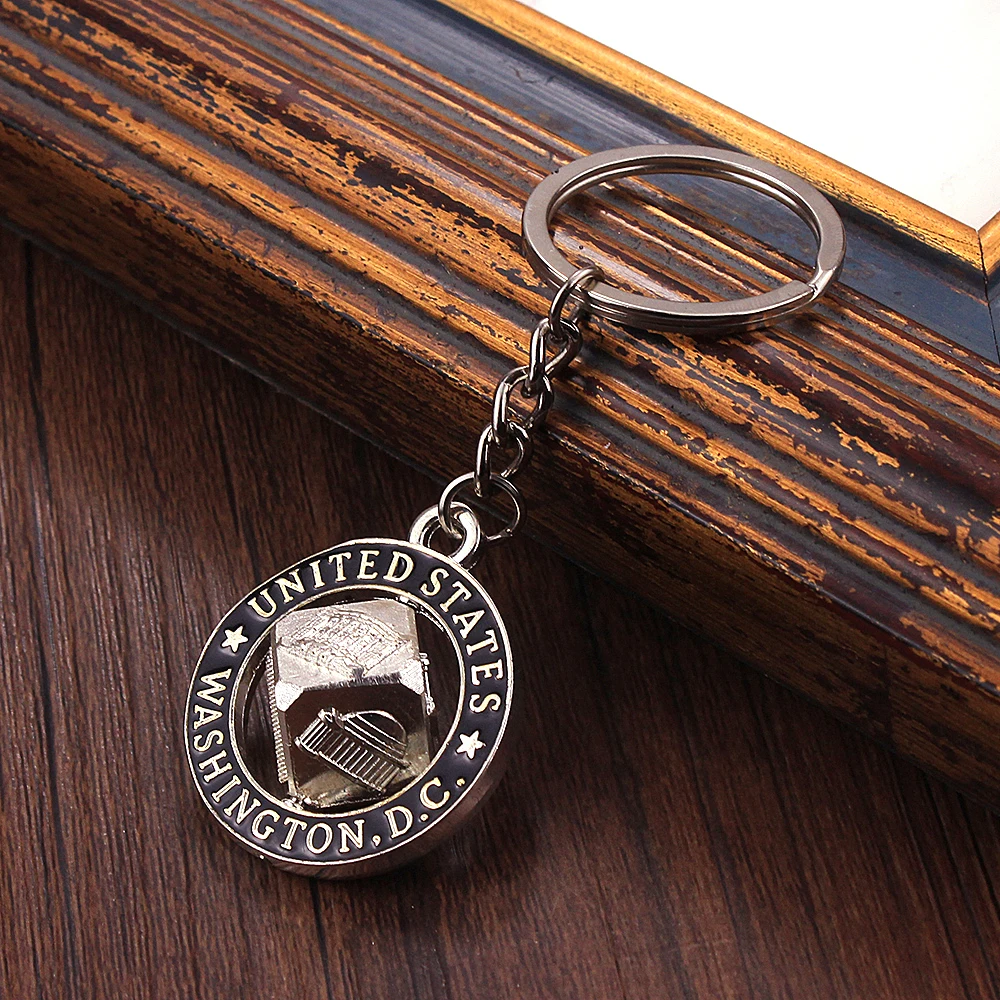 vicney-new-arrival-rotatable-cube-washington-keychain-zinc-alloy-us-dc