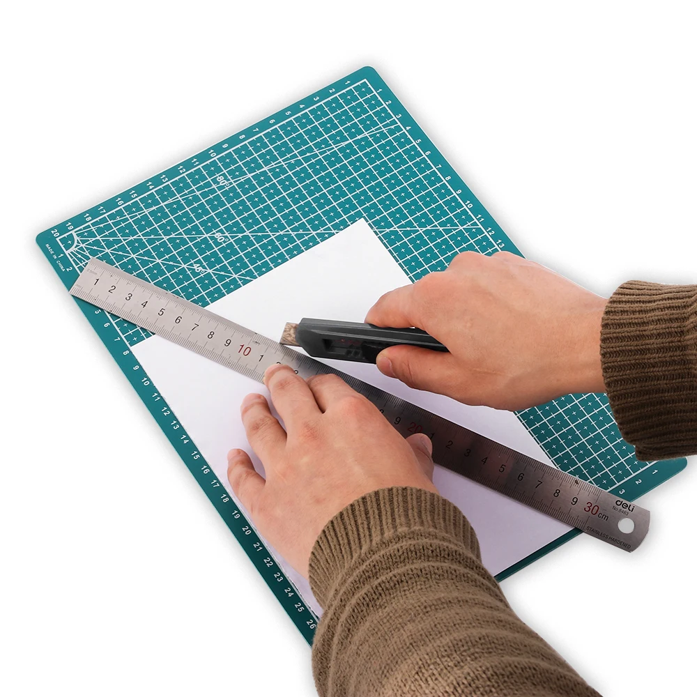 

1PC A4 Grid Lines Self Healing Cutting Mat Craft Card Fabric Leather Paper Board Sewing Tool Cutting Paper Cutting Board