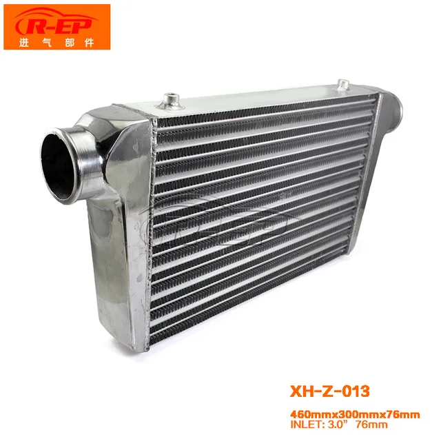 Universal Turbo Intercooler 450x300x76 Front Mount Intercooler For
