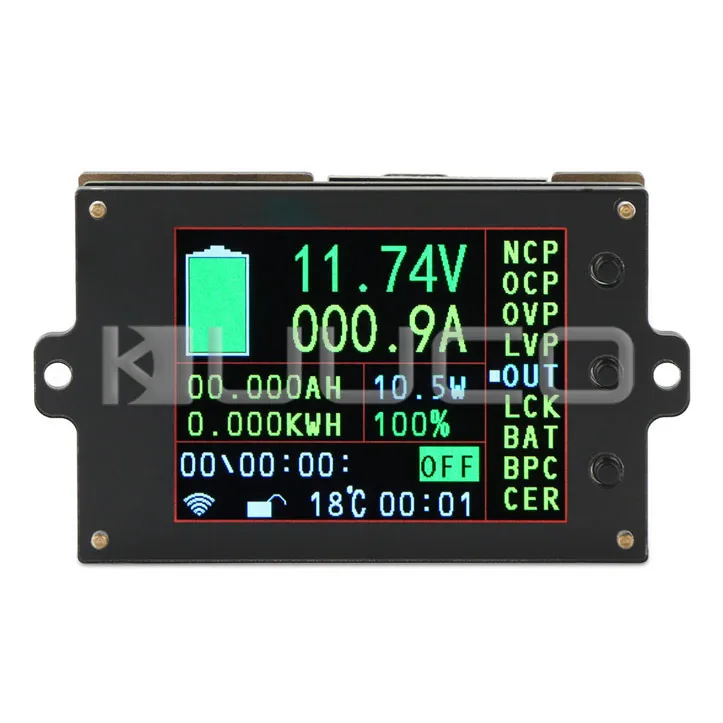 Digital Meter/Multifunction Panel Meter DC 6V~80V/300A/999 KW LCD Display Tester/Monitor Meter/Multimeter/Thermometer Digital Meter/Multifunction Panel Meter DC 6V~80V/300A/999 KW LCD Display Tester/Monitor Meter/Multimeter/Thermometer