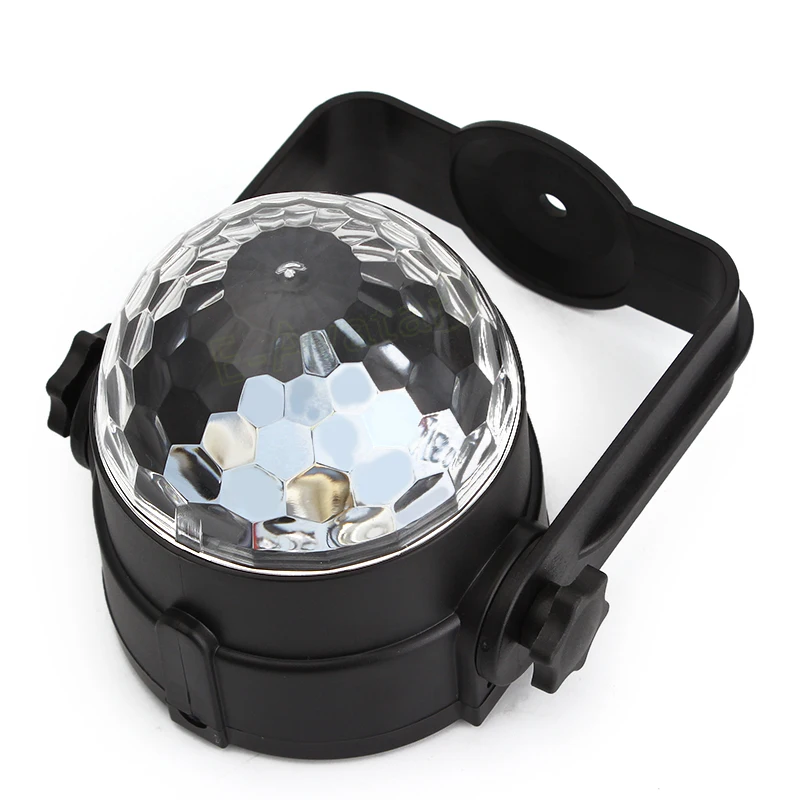 

6W RGB Music rhythm activate DJ disco stage effects Auto atmosphere light 12V mini LED car decoration light automobile lamp bulb