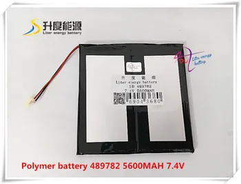 

7.4V 5600mAH 489782 Polymer lithium ion / Li-ion battery for tablet pc GPS mp4 MP3 cell phone speaker