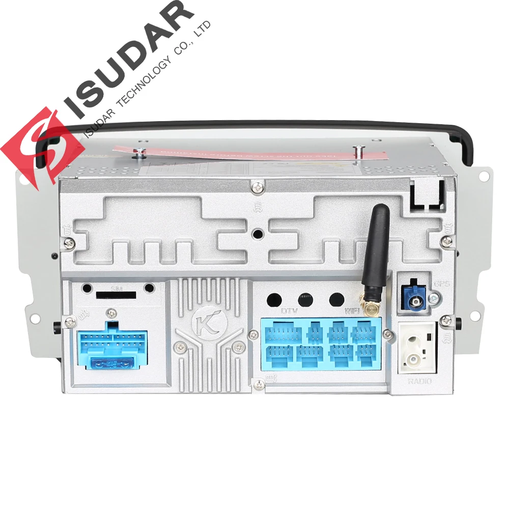 Isudar Car Multimedia player Android 8.0 GPS 2 Din Car Radio Player DSP For Mercedes/Benz/W209/W203/Viano/W639/Vito FM Radio
