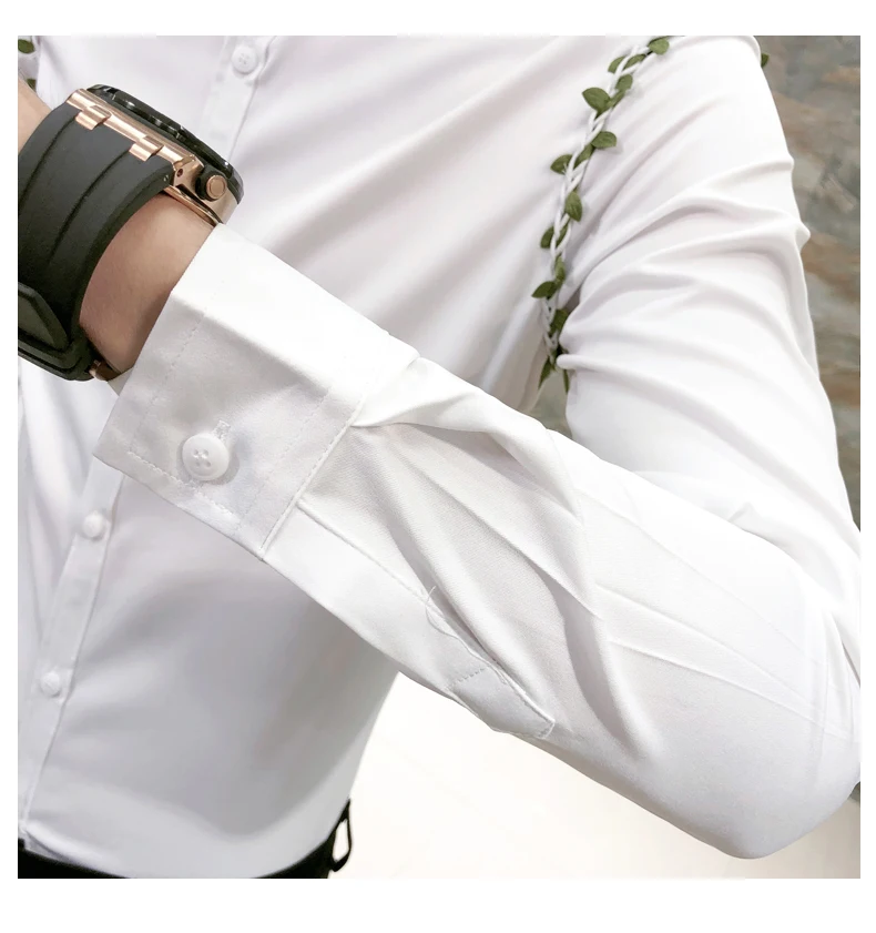 Новая мода Горячая бренд весна осень Мужская Повседневная Высококачественная легкая верхняя одежда для мужчин тонкий корейский стиль подходят рубашки