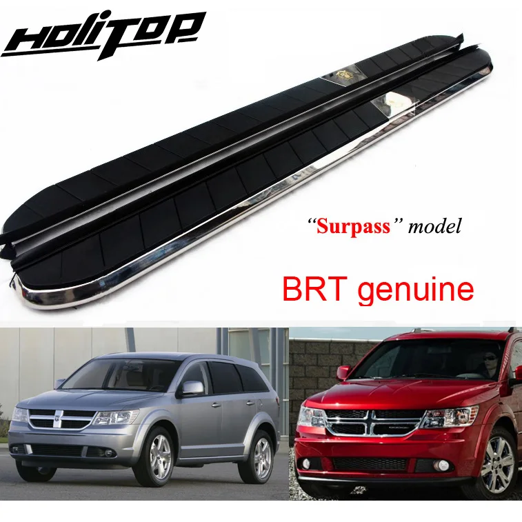 

hot for Dodge JCUV Journey Fiat Freemont running board side step nerf bar,from BRT famous factory, loading 300kg,ISO9001 quality