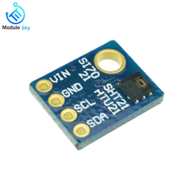 

HTU21D IIC/I2C Digital Temperature Humidity Sensor Breakout Board Module For Weather Stations Humidor Control 3.3V New