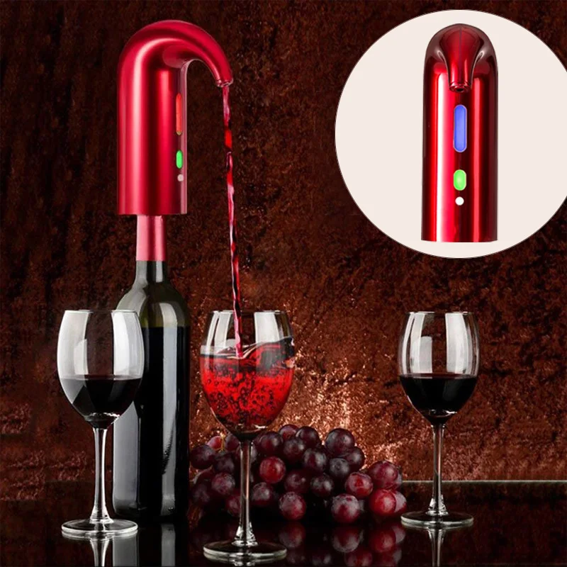 2018 new arrive Red Wine Needle Air Opener Intelligent Fast Plastic
