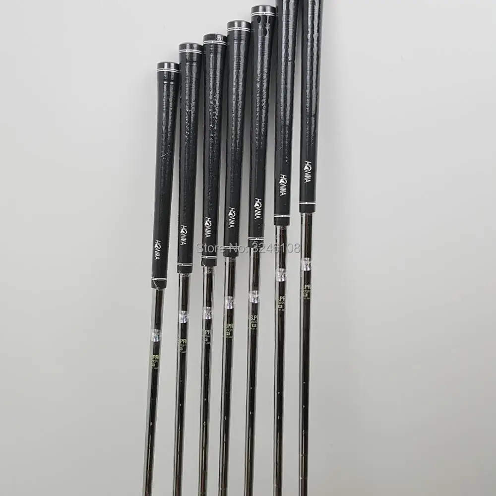 Утюги для клюшек для гольфа HONMA 727 v, железная группа 4-10 Вт(7 шт.), набор железа HONMA, стальной вал для гольфа и головка для гольфа