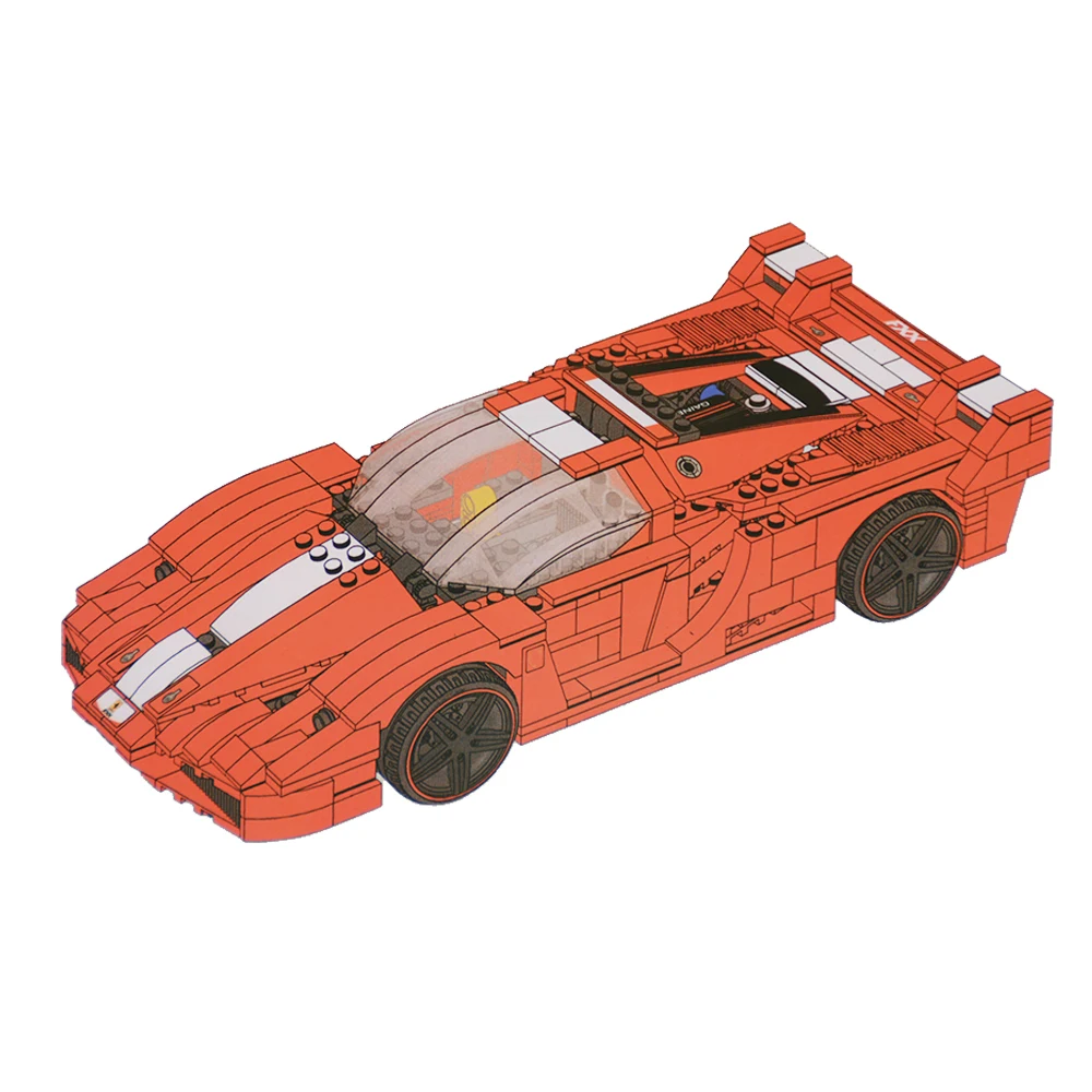

FXX 1:17 Toy building blocks 632pcs technic racing sports car supercar model boy gift Compatible legoinglys 8156