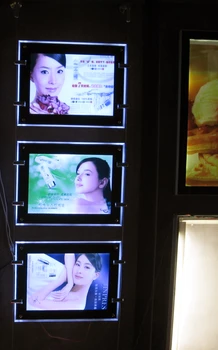 

A4 9 Pieces Landscape Double Sided Kit LED Window Panel Real Estate Agent Display