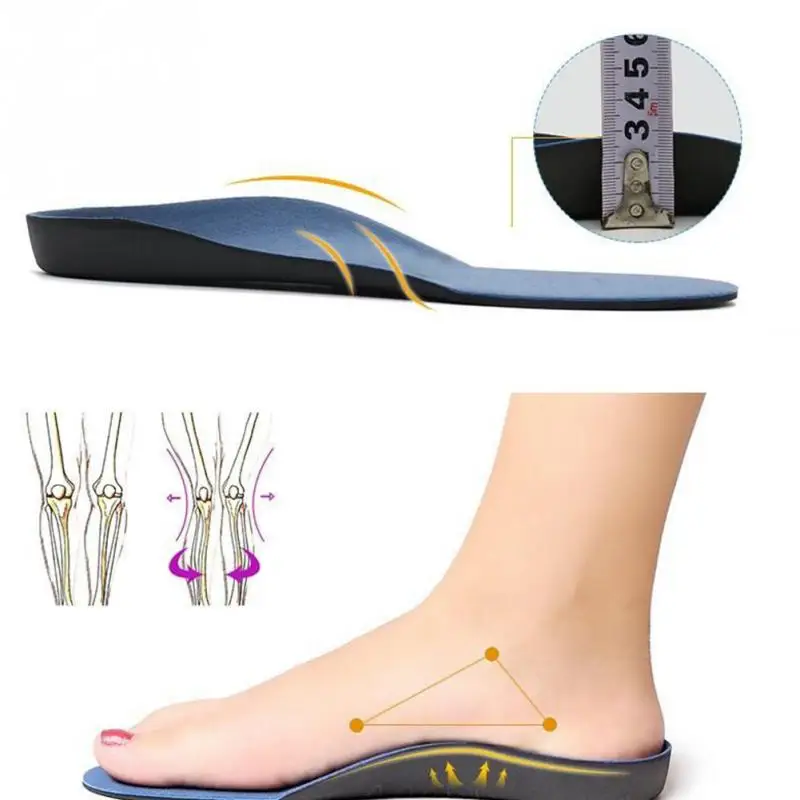 

Unisex Orthotic insoles EVA Adult Flat Foot Arch Support Orthotics Orthopedic Insoles for Men Women Feet Health Care Pad #824