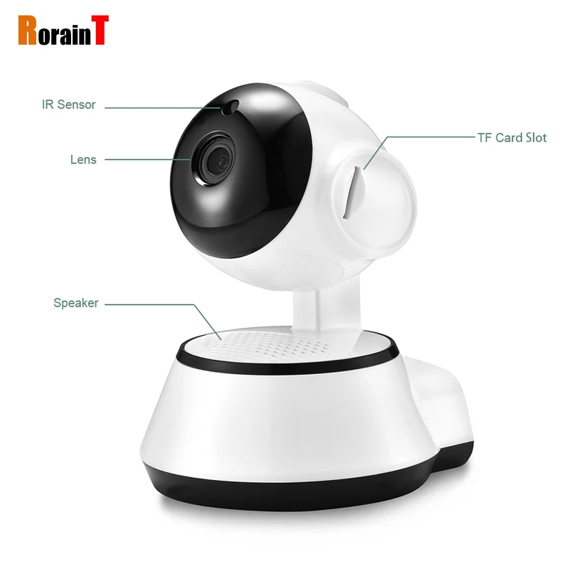 RoraninT новая HD домашняя камера видеонаблюдения 720P IP беспроводная Wifi CCTV сетевая