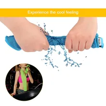 Ледяное холодное мгновенное охлаждение полотенце для бега, тренажерного зала, охлаждающий коврик для занятий спортом, йогой, WHShopping