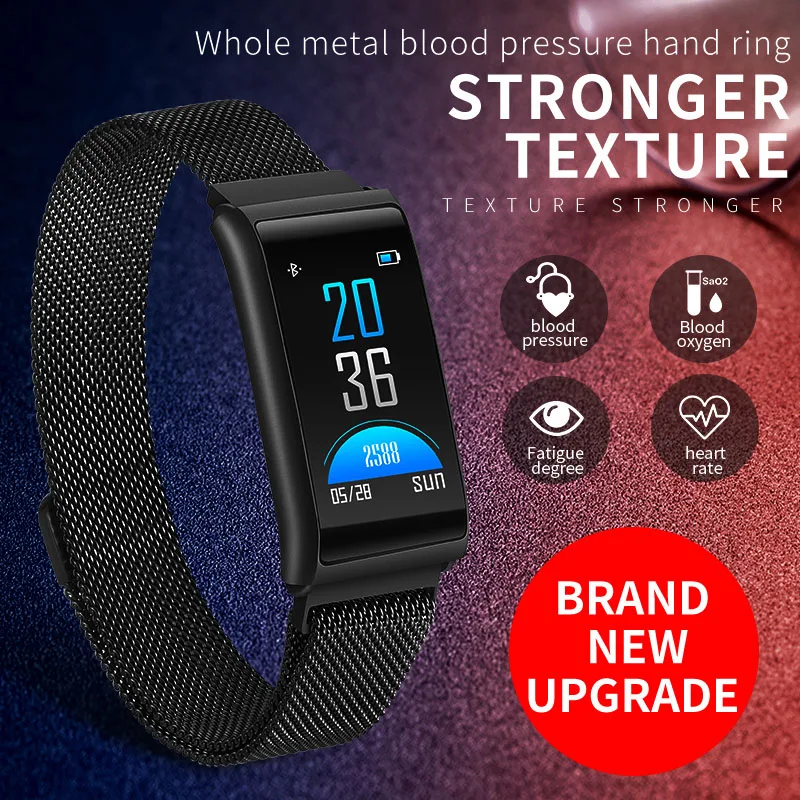 Imosi R02 Waterproof smart fitness bracelet pedometer blood pressure smart wristband Android iOS fitness tracker