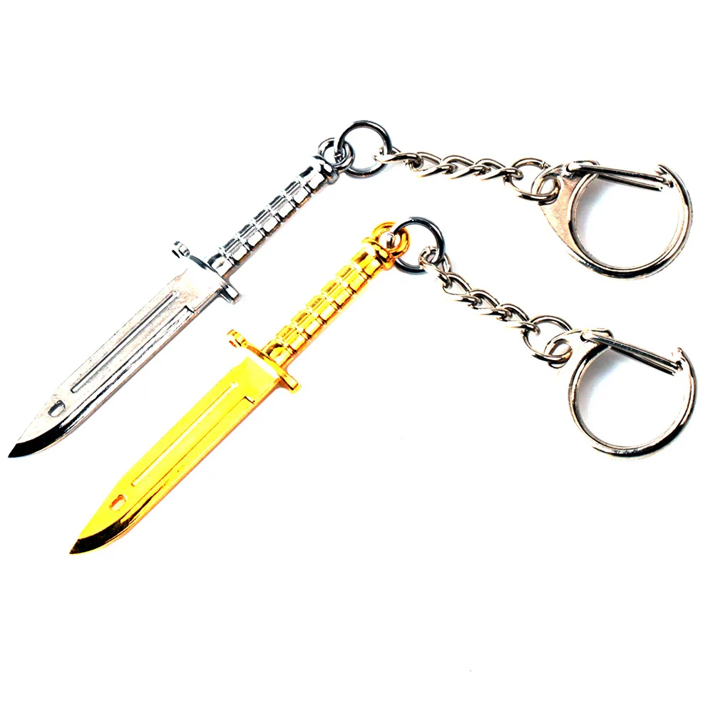 Hot Sale CSGO Game Weapon Mini Dagger Keychain Karambit M9