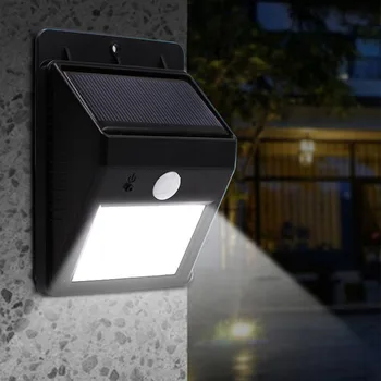 

Rechargeable 20 Led Solar Light Outdoor PIR Solar Motion Sensor Light 3.7V Solar Wall Light Waterproof Garden Decorations Lamp