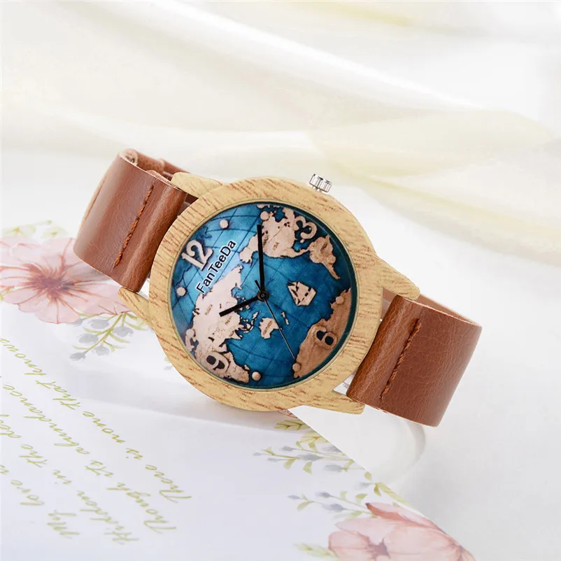 New Listing watch Men Women Fashion Leather Band Casual Wrist Watches Military Quartz-watch Round Clock Relogio Masculino 3M24 (2)