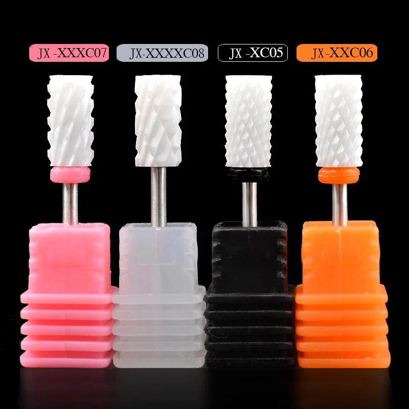 

Nail Art Salon Tools Pro Ceramic Nail Drill Bit File for Nail Art Electric Drill Manicure Polishing Machine Accessories