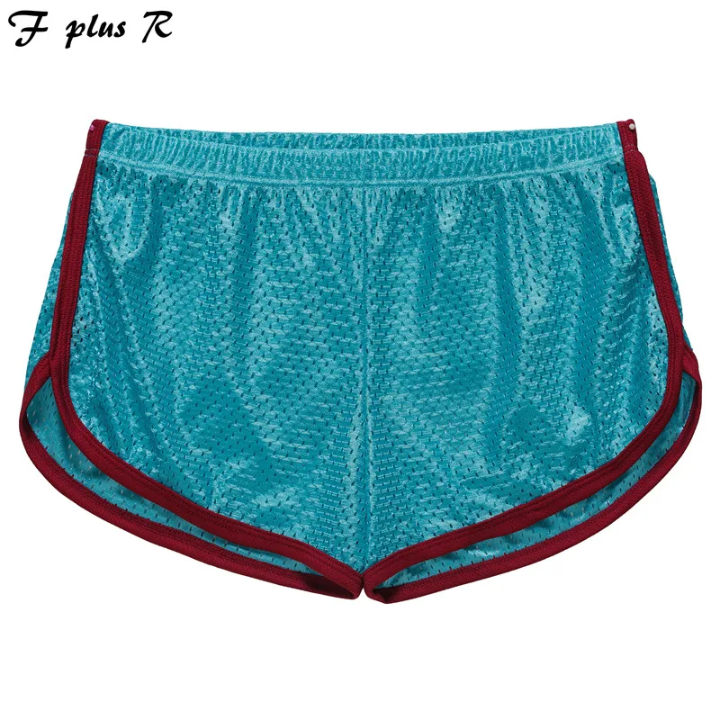 F plus R Men's Mesh Breathable Shorts,Men's Surfing Board Shorts,Men's Swimming Running Sports