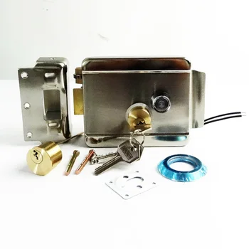 

Access Entry Security System New Electronic Door Lock for Home Wired Video Intercom Doorbell Security System DC12V