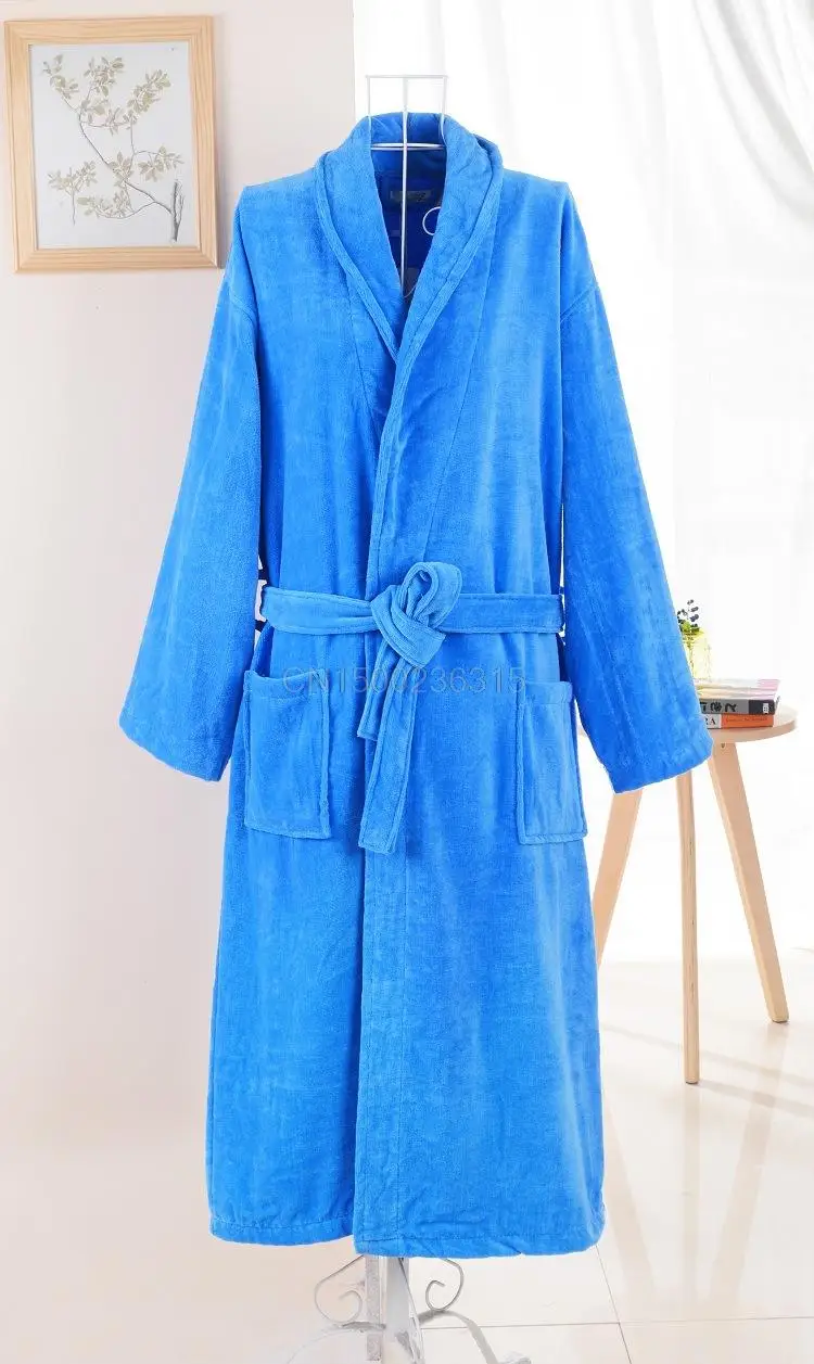 Men and women Cotton Velour towel bathrobe nightgown Home Furnishing