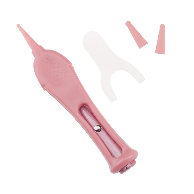 

Flashlight Newborn Baby Safety Safe Care Infant Ear Nose Navel Cleaning Plastic Tweezers Cleaner Clip Earwax Safety Forceps