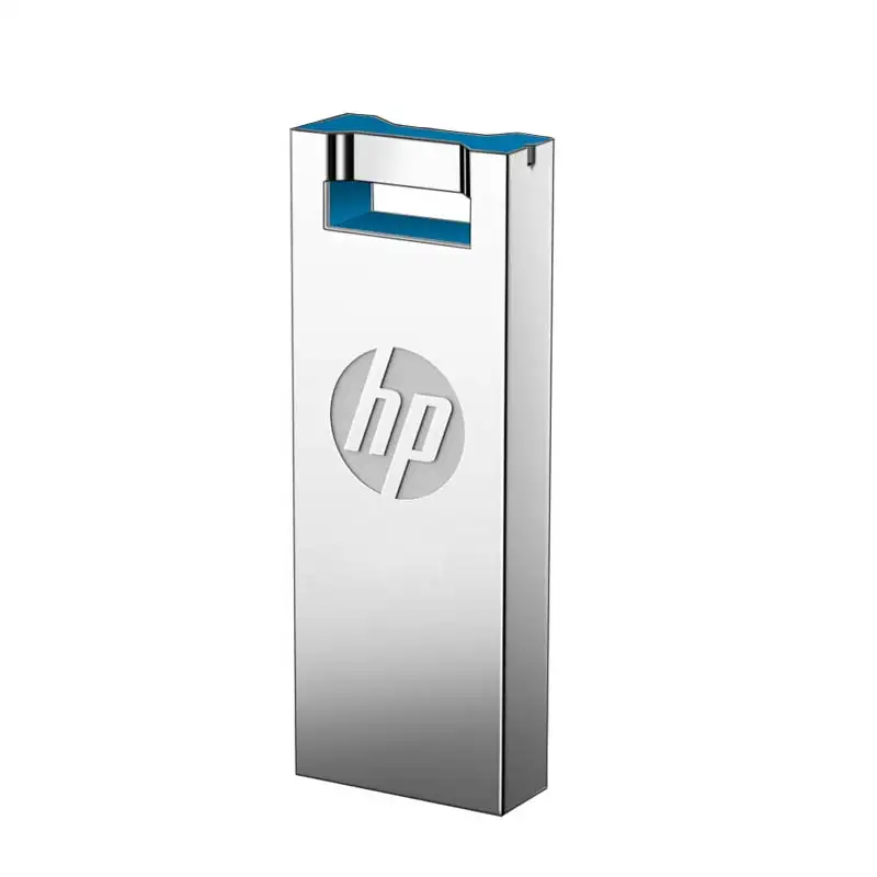 HP USB Flash 16 ГБ 32 ГБ 64 ГБ Pendrive v295w Симпатичные Memory Stick Plus otg типа C DJ DIY Пользовательский диск на ключ Металл Cle USB 64 ГБ - Цвет: v295w Standard