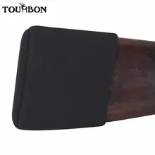Tourbon Hunting Gun Accessories Recoil Pad Non-slip Adjustable Rifle Shotgun Buttstock Protector Neoprene w/3Pads Adjusted tourbon hunting comb cheek rest raiser kit buttstock gun non slip cover neoprene waterproof