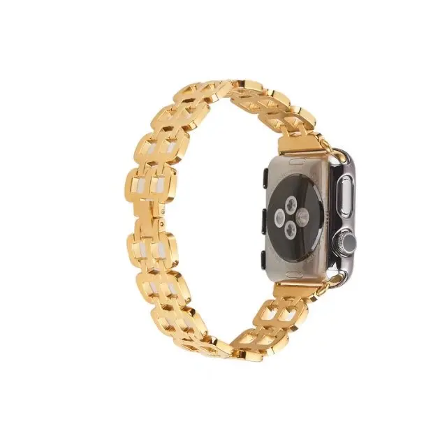 Luxury    for apple watch band iWatch strap accessories watch parts watch band bracelet Metal Stainless Steel (9)