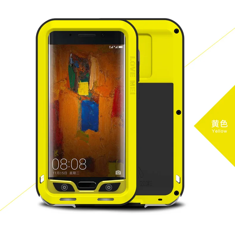 

Love Mei Original Case For Huawei Mate 9 Pro 5.5'' Powerful Metal Aluminum Case Cover For Huawei Mate 9 Shockproof Phone Case