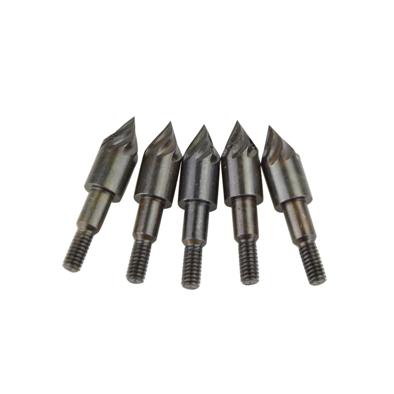 

6/12pcs Archery 100 Grain Carbon steel Field Points Traditional Broadheads Arrowheads For Outdoor Shooting Hunting Accessories
